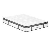 Vente-unique Matelas classique 2 places en polyester blanc