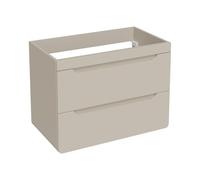 Vente-unique - Meuble sous Vasque Suspendu Coloris Beige - 80 cm - Aruba