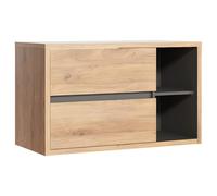 Vente-unique - Meuble sous Vasque Suspendu Coloris Naturel - 100 cm - PURNAL