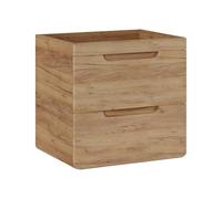 Vente-unique - Meuble sous Vasque Suspendu Coloris Naturel - 60 cm - Aruba