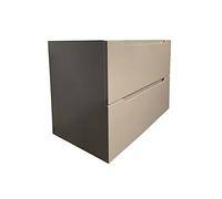 Vente-unique - Meuble sous Vasque Suspendu - Taupe - 80 cm - Stefanie