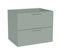 Vente-unique - Meuble sous Vasque Suspendu - Vert Sauge - L60 cm - AVORELI