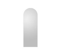 Vente-unique - Miroir de Salle de Bain Lumineux en Arche Anti-buée avec Bouton Tactile - 60 x 165 cm - MIRAVENA