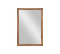 Vente-unique - Miroir Rectangle avec Contour en Bois d'acacia - 90 x 60 cm - SEPANG
