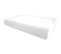 Vente-unique - Oreiller Ergonomique mémoire de Forme 30 x 50 cm de YSMÉE - Blanc- Sleepy