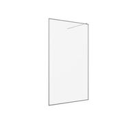 Vente-unique - Paroi de douche à l'italienne - 120 x 200 cm - Gun métal - Verre trempé - AMBERI