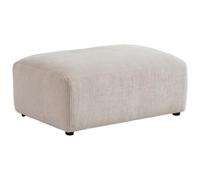 Vente-unique - Pouf en Velours côtelé Beige TIRONO de Maison Céphy