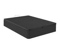 Sommier coffre 140 x 190 cm - Noir mat - HESTIA de YSMÉE