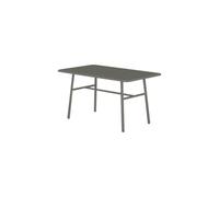 Vente-unique - Table Basse de Jardin en métal - Gris Anthracite - MIRMANDE de MYLIA