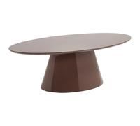 Table basse en MDF - Brun laqué - ANTELADA