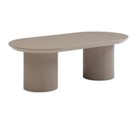 Vente-unique - Table Basse en MDF - Taupe - LORIMILA