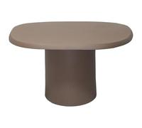 Vente-unique - Table Basse en métal - Taupe - ZINARA