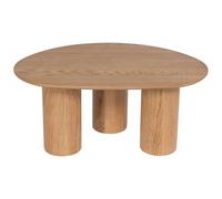 Vente-unique - Table Basse placage chêne - Naturel Clair - OSINAR