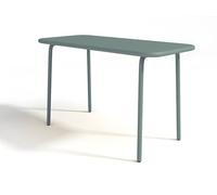 Vente-unique - Table de Jardin pour Enfants en métal L.80 cm - Vert Amande - POPAYAN de MYLIA