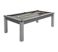 Table transformable - Billard & Ping-pong BALTHAZAR - 213*112*81.5cm - Gris