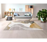 Vente-unique - Tapis Design à Motifs Abstraits - 160 x 230 cm - Multicolore - RAVENNE