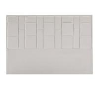 Tête de lit 140 cm - Velours - Beige - HERMINE