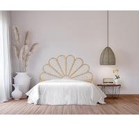 Vente-unique - Tête de lit 160 cm - Rotin - Naturel - FLOSIA
