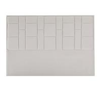 Vente-unique - Tête de lit 180 cm - Velours - Beige - Hermine