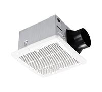 VENTECHLATION Ventilateur extracteur d'air de salle de bain, 110 CFM 1.2 Sone, silencieux, sans accès au grenier, installation pour plafond de salle de bain, radiateur soufflant