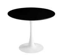 Ventemeublesonline Table Ronde Ibiza White Ø90 CM