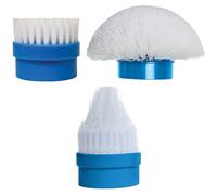 venteo - 3 brosses ACTI BRUSH - TELESHOPPING - Blanc/Bleu - Adulte - Recharge Acti Brush