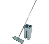 Venteo Balai Autoclean 360° avec Seau Double | 4 Serpillières Microfibre | Nettoyage Mains Libres pour Sols & Carrelage