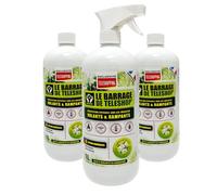VENTEO - barrage aux insectes teleshopping - interieur & exterieur | Lot de 3 |spray fourmis - multi-insectes | anti pucerons plantes exterieur - barrage aux insectes pour Maison, jardin, piscine.
