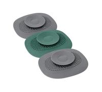 VENTEO - Bouchon Evier Cuisine X 3 | Bouchon Evier Filtrant pour Canalisations | Attrape Cheveux Douche et Lavabo | Système de Réten