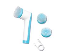 VENTEO- Brosse Électrique Rotative Nettoyeur Vitre Manuel | pour Toilettes WC | Nettoyage Ciblé Surfaces Sanitaires Cuisine Carrelage Chaussures Bottes | Efficace comme Brosse Soufflante