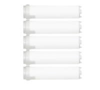VENTEO - Cartouche Lot x5 Filtration Eau Salle De Bain | Filtres De Remplacement Pommeau De Douche | Filtre Interne Douchette | Recharge Système Hydraulique | Accessoire Filtration Eau Sanitaire