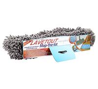 VENTEO Chiffon microfibre Balai Serpillère | Serpillière Ultra Absorbante Réutilisable | Compatible Balai Standard | Lavable Machine | Nettoyage Lavage Sol Parquet Carrelage Cuisine Salle de Bain