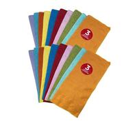 Venteo - Chiffons Microfibre Grand Format 14 + 6 gratuits | Accessoire Voiture | Alternative Serviette de Bain | Cuisine |Textile Absorbant Multi-Surfaces | Entretien Domestique pour Nettoyage