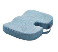 Venteo - Coussin Ergonomique Assise Chaise Bureau | Support Postural Mousse Polyuréthane avec Découpe Coccyx | Répartition des Points Pression pour Chaise de Bureau et Chaise Gaming