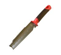 Venteo - Couteau de Sol Manuel Rootslayer | Lame Acier Carbone Dentée et Tranchant Lisse Affûtable | Desherbeur Manuel Précis pour Racines et Terre Compacte | Outils Jardinage Potager Massifs