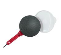 VENTEO Crêpière Électrique Antiadhérente Type Poêle À Crêpe Poêle Pancake avec Plaque Chauffante | Cuisson Homogène et Régulière | Appareil de Cuisine pour Préparation de Crêpes Sucrées ou Salées