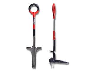 Venteo - Désherbeur lame en V + Extracteur de mauvaises herbes - ROOTSLAYER - Outils de Jardin multifonction - Facile d'utilisation - Acier de carbone