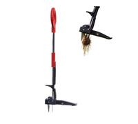 Venteo Desherbeur Manuel à Pédale en Kit | Outillage Jardin Professionnel | Outil Multifonction pour Extraction Racines Pissenlit | Entretien Gazon Sols Extérieurs Alternative aux Outils de Coupe