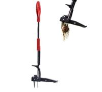 Venteo Desherbeur Manuel à Pédale en Kit | Outillage Jardin Professionnel | Outil Multifonction pour Extraction Racines Pissenlit | Entretien Gazon Sols Extérieurs Alternative aux Outils de Coupe