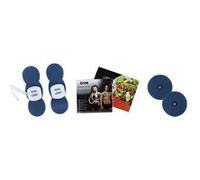 Venteo - Electrostimulation - GYMFORM™ Power Burn - 6 Programmations + 2 pads précisions - Noir - Adulte - Raffermit et tonifie Bleu et Blanc G