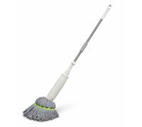 VENTEO - Fast Clean Mop Balai Serpillère Microfibre avec Essorage Intégré | Serpillère pour Nettoyage des Sols Durs | Balai à Tête Interchangeable pour Surfaces Intérieures et Extérieures