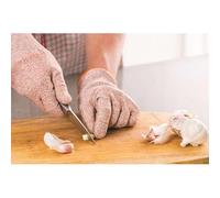 Venteo Gant de cuisine anti coupure Orange - Adulte - Gant confortable avec aisance de mouvements et lavable en machine