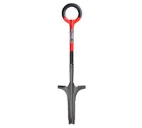 Venteo - Lame Dentée V Inversé Acier Carbone Renforcé Haute Résistance | Extraction Racines Profondes sans Effort | Outil Jardinage Sol Dur Pelouse Jardin Gazon a Semer