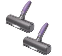 VENTEO | Lot de 2 brosses anti poils de chat/chien pour vêtement, arbre a chat, tapis de voiture et canape lit | Ramasse Poils