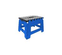 Venteo – Marche-pied pliant 25 cm – Antidérapant – Résiste jusqu'à 150 kg – Bleu