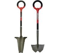 Venteo - Pack RootSlayer™ - Noir - Adulte - RootSlayer™ + RootSlayer dresse bordures™ - Jardin - Acier de carbone - Manche 360° Noir G