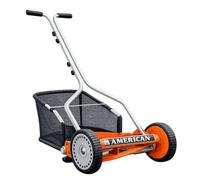 VENTEO Pack Tondeuse Hélicoïdale Manuelle 4 Lames avec Bac | Tondeuse Manuelle Coupe Hélicoïdale sans Électricité | Tondeuse a Gazon et Bac de Ramassage Amovible | Entretien Gazon Silencieux