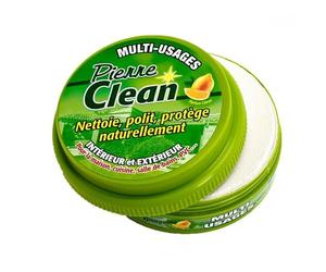 VENTEO - Pierre Clean | Nettoyant Alternative au Bicarbonate de soude | Avec Eponge Magique | Nettoie Inox Cuivre PVC Email Carrelage Cuisine Salle de Bain |