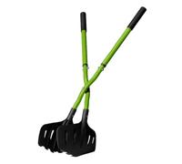 Venteo - Pince Multifonctions Ramasse Feuilles XXL Rootslayer | Manche Télescopique Anti-Corrosion et Mâchoires en Poly-Fibre | Pince de Ramassage Feuilles, Fruits et Déchets | Outils Jardinage