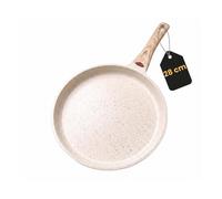Venteo - Poêle à crepe | Poêle induction et autres feux | témoin de chauffe sur l'accessoire de cuisine | crêpière induction grand format 28cm | poêle sans pfoa et sans ptfe